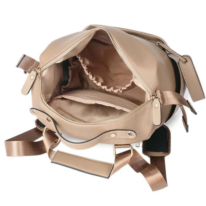 Sac à Langer “Le Cocoon” – Cuir Doux, Grande Capacité & Design Raffiné